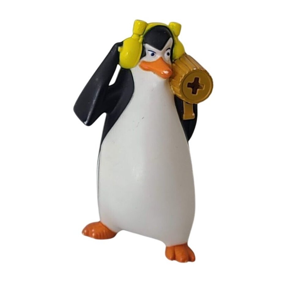 2014 McDonalds Kowalski Launcher Penguins of Madagascar Happy Meal Toy